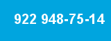 922 948-75-14